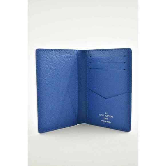 Louis Vuitton Watercolor Multicolor Monogram Logo Pocket Organizer Card Wallet - Picture 10 of 11